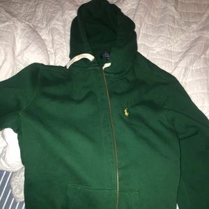 Ralph Lauren polo zip up hoodie
